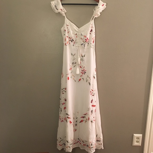 NWT Anthropologie Quintana Dress in White - Picture 6 of 7